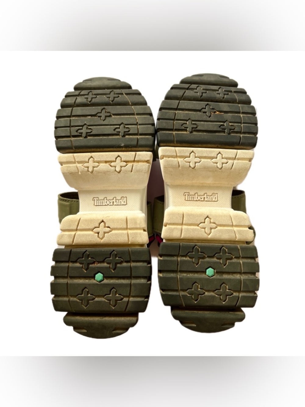 Timberland Adley Way dark green & pink backstrap sandals US Women’s 8.5 - Picture 7 of 12